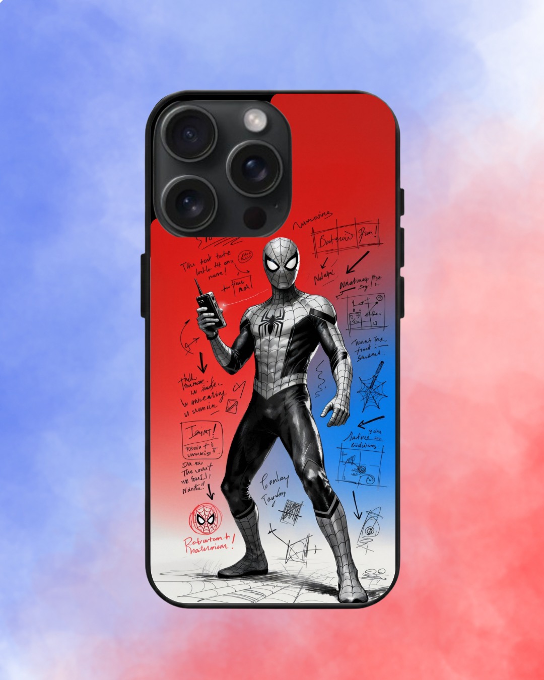 2d printed mobile phone case